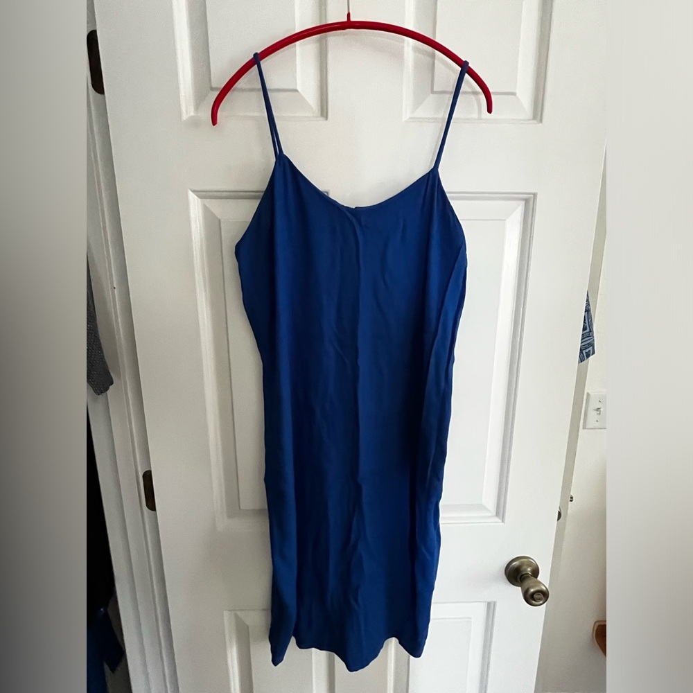 Blue dress